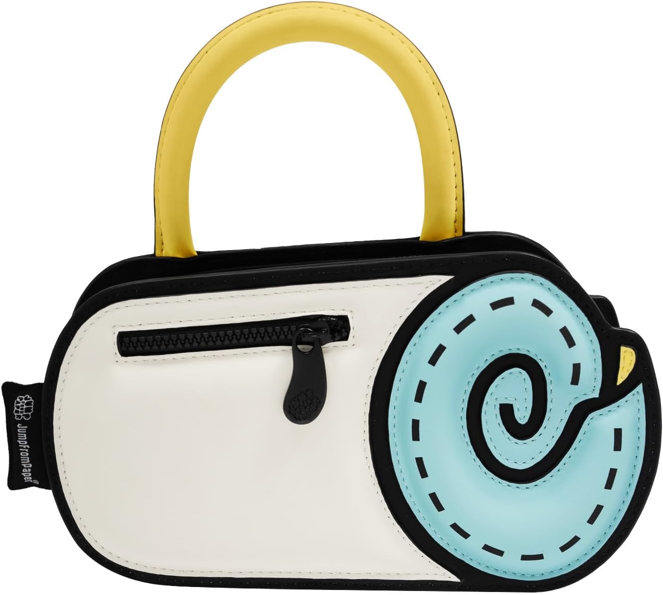 2D Cartoon Crossbody Bag (Rollie) - Fun Pop Art, Trendy Cross Body Shoulder Bags for Women, Senor Year, for Daily and Travel - Image 7