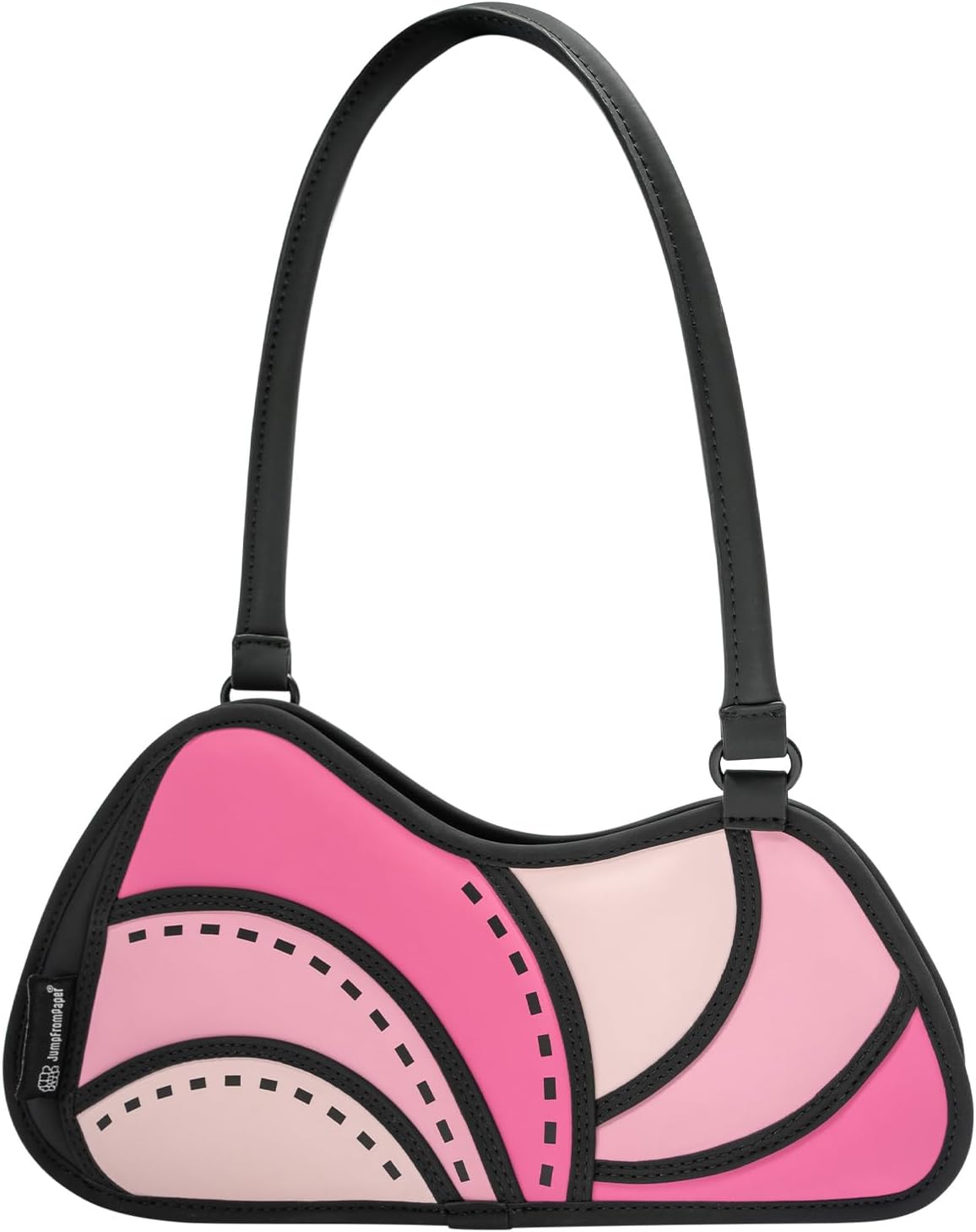 2D Cool Cartoon Tote Bag (Scallop) - Fun Pop Art Aesthetic, Cute Shoulder Bags for Women