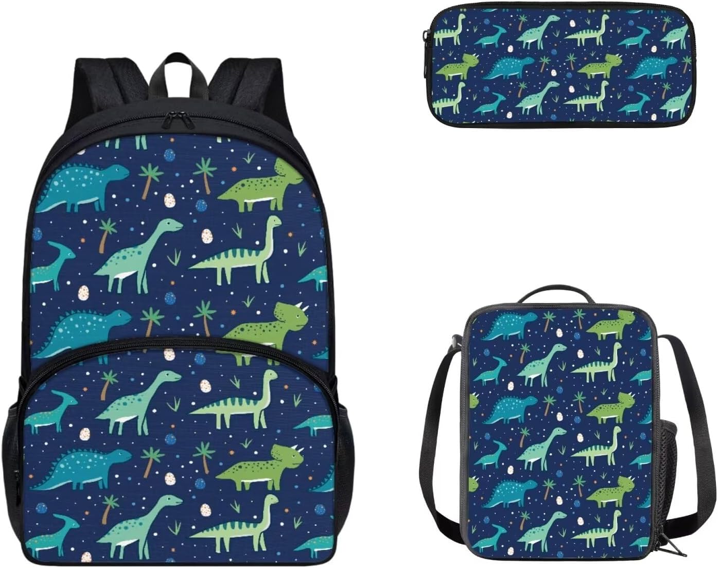 Cozeyat Kawaii Dog School Backpack Girls Set Bookbag with Lunch Bag & Pencil Case Pink Donuts Bookbags Middle Elementary Preschool Kindergarten School Supplies for Kids - Image 36