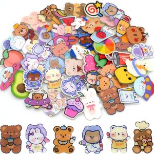 Cute Pins for Backpacks,50 Pcs Kawaii Acrylic Pins, Aesthetic for Girl's Bags,Hoodies,Hats,Jackets Decorative Clothing Bags Jackets Hat Backpacks Bag Accessories
