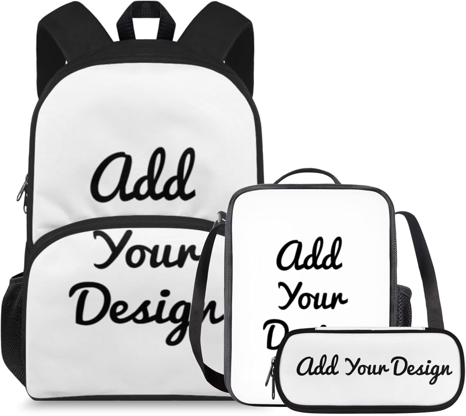 doginthehole Cute Owl Moon Backpack for Girls Kawaii Large Capacity Kids School Bag with Lunch Bag 3 Piece Lightweight Bookbag for Girls 7-8 for Elementary School Casual Travel Book Bags - Image 26