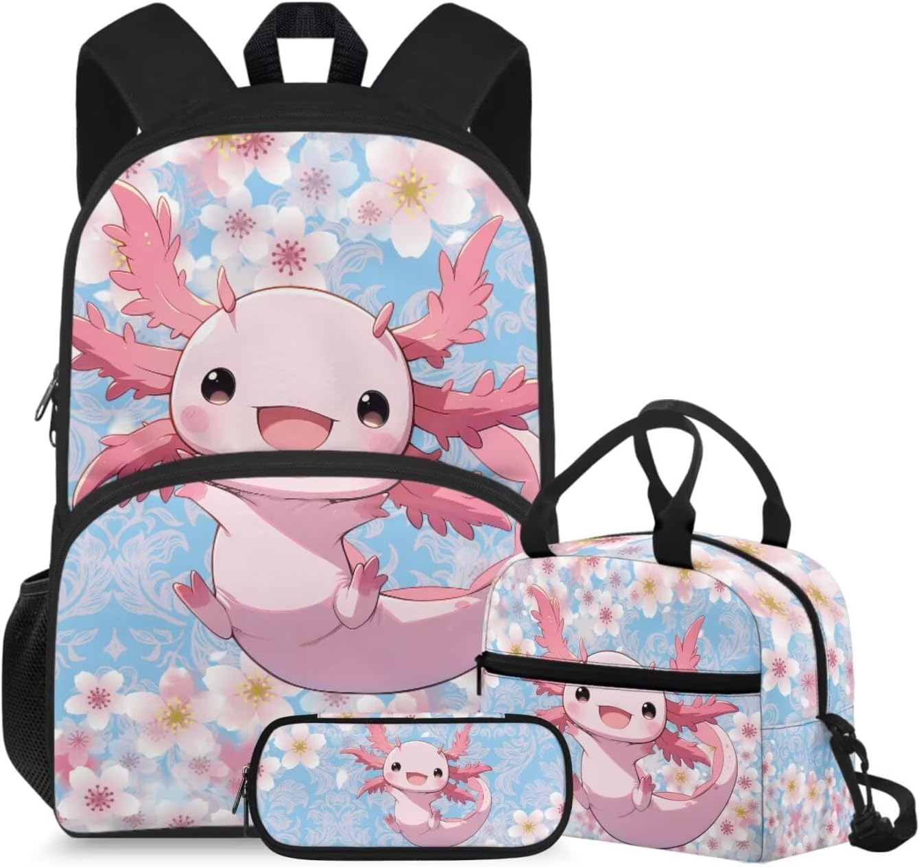 doginthehole Cute Puppy Backpack for Kids Kawaii Dachshund Bookbag for Girls with Lunch Box 3 Piece Lightweight Girls School Backpacks Ages 6-8 for Preschool Elementary School Kids Canvas Bags - Image 10