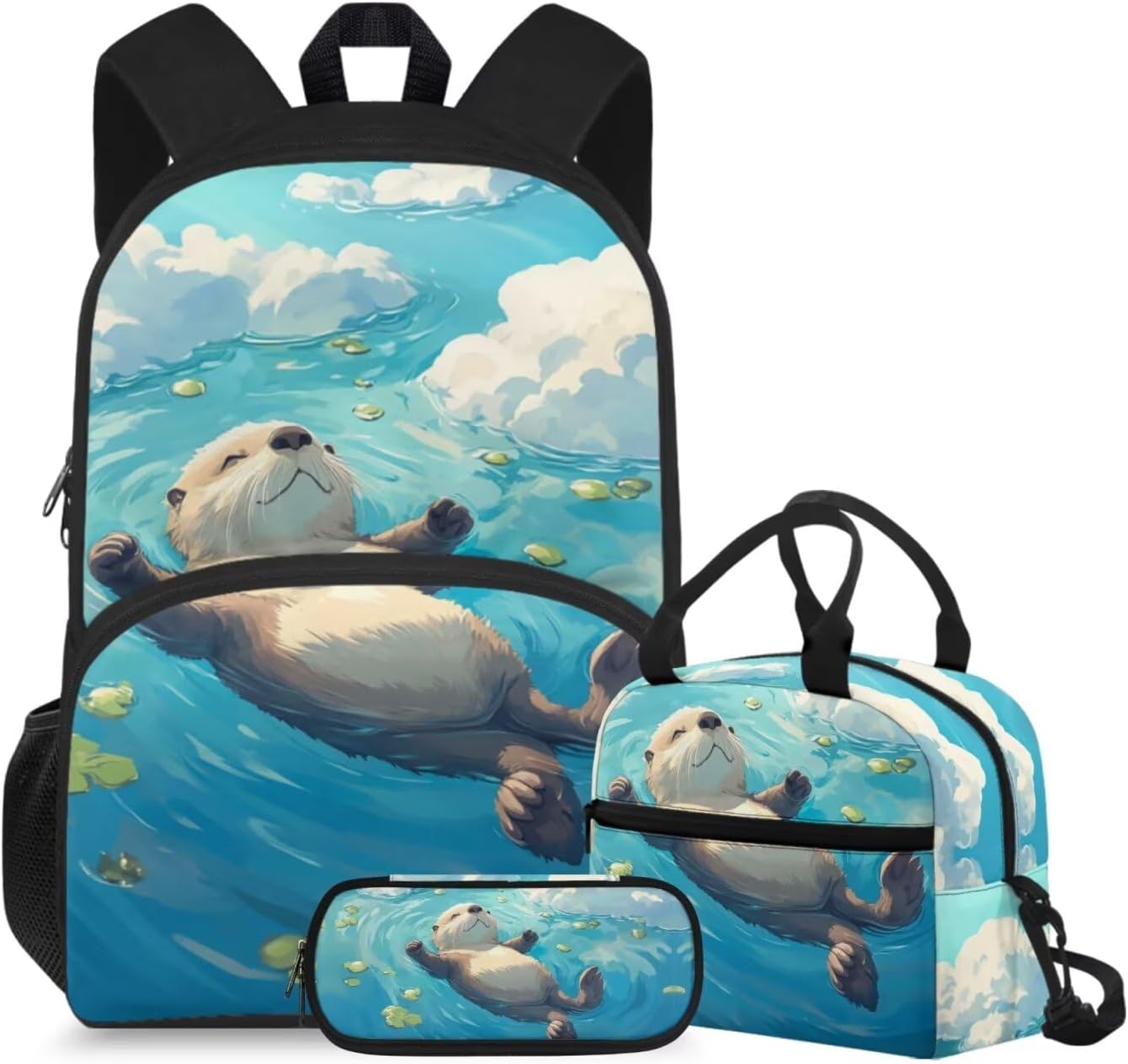 doginthehole Cute Puppy Backpack for Kids Kawaii Dachshund Bookbag for Girls with Lunch Box 3 Piece Lightweight Girls School Backpacks Ages 6-8 for Preschool Elementary School Kids Canvas Bags - Image 20