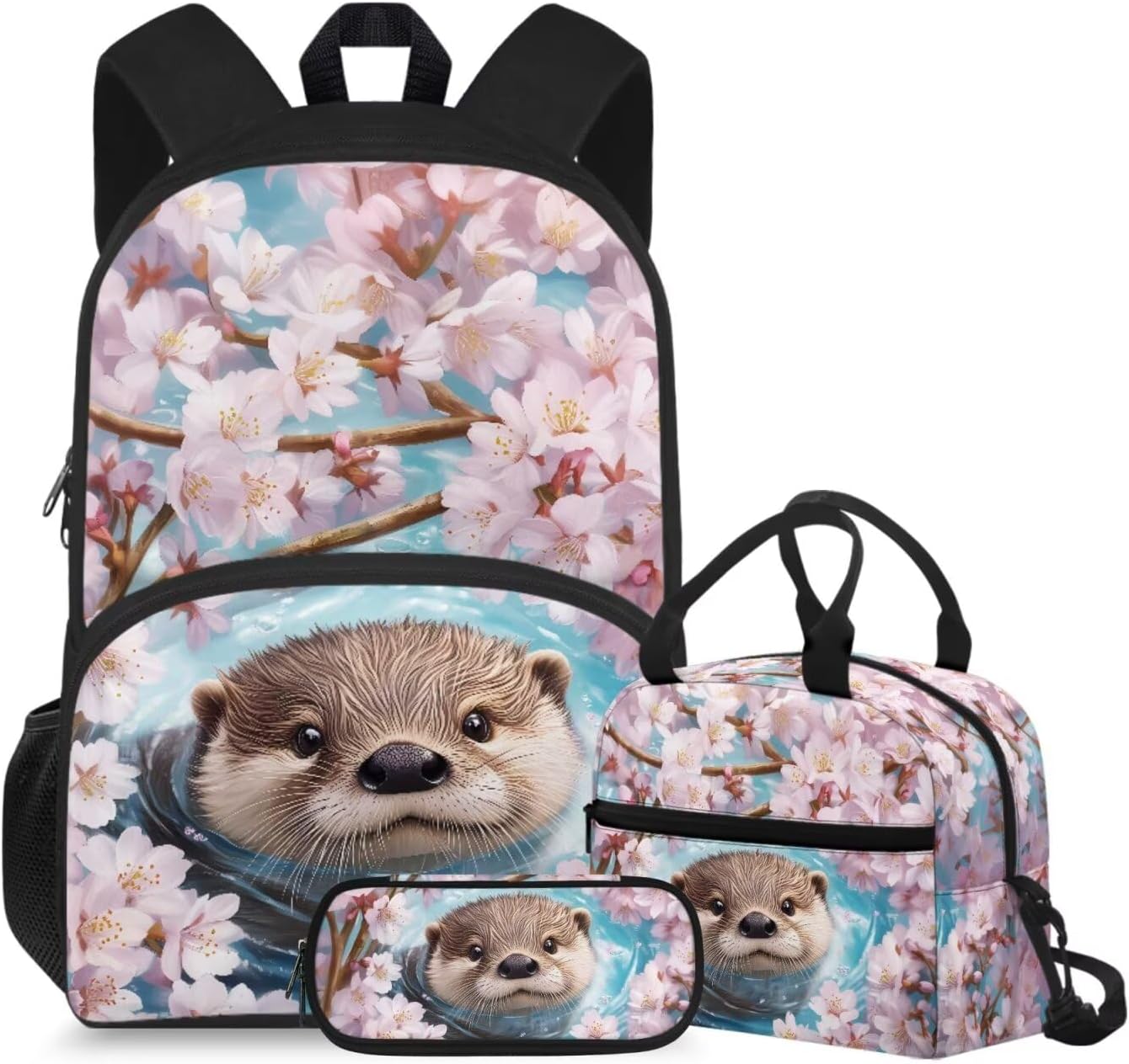 doginthehole Cute Puppy Backpack for Kids Kawaii Dachshund Bookbag for Girls with Lunch Box 3 Piece Lightweight Girls School Backpacks Ages 6-8 for Preschool Elementary School Kids Canvas Bags - Image 26