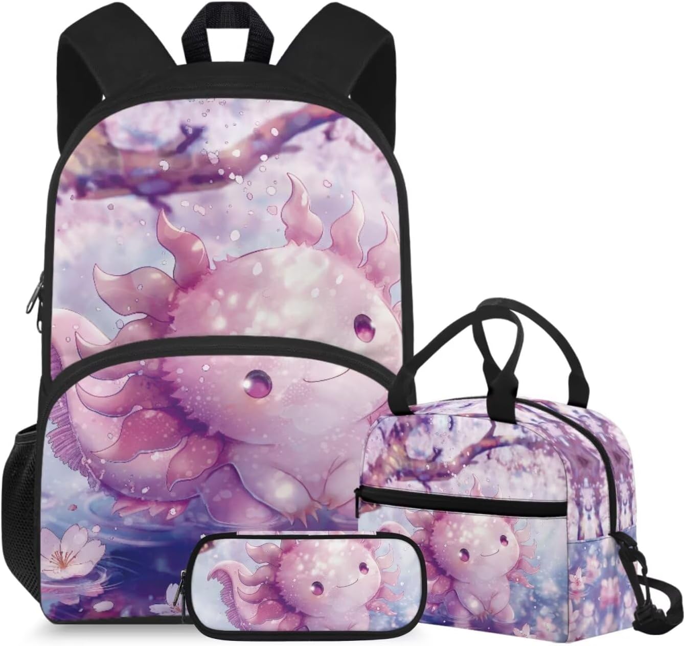 doginthehole Cute Puppy Backpack for Kids Kawaii Dachshund Bookbag for Girls with Lunch Box 3 Piece Lightweight Girls School Backpacks Ages 6-8 for Preschool Elementary School Kids Canvas Bags - Image 35