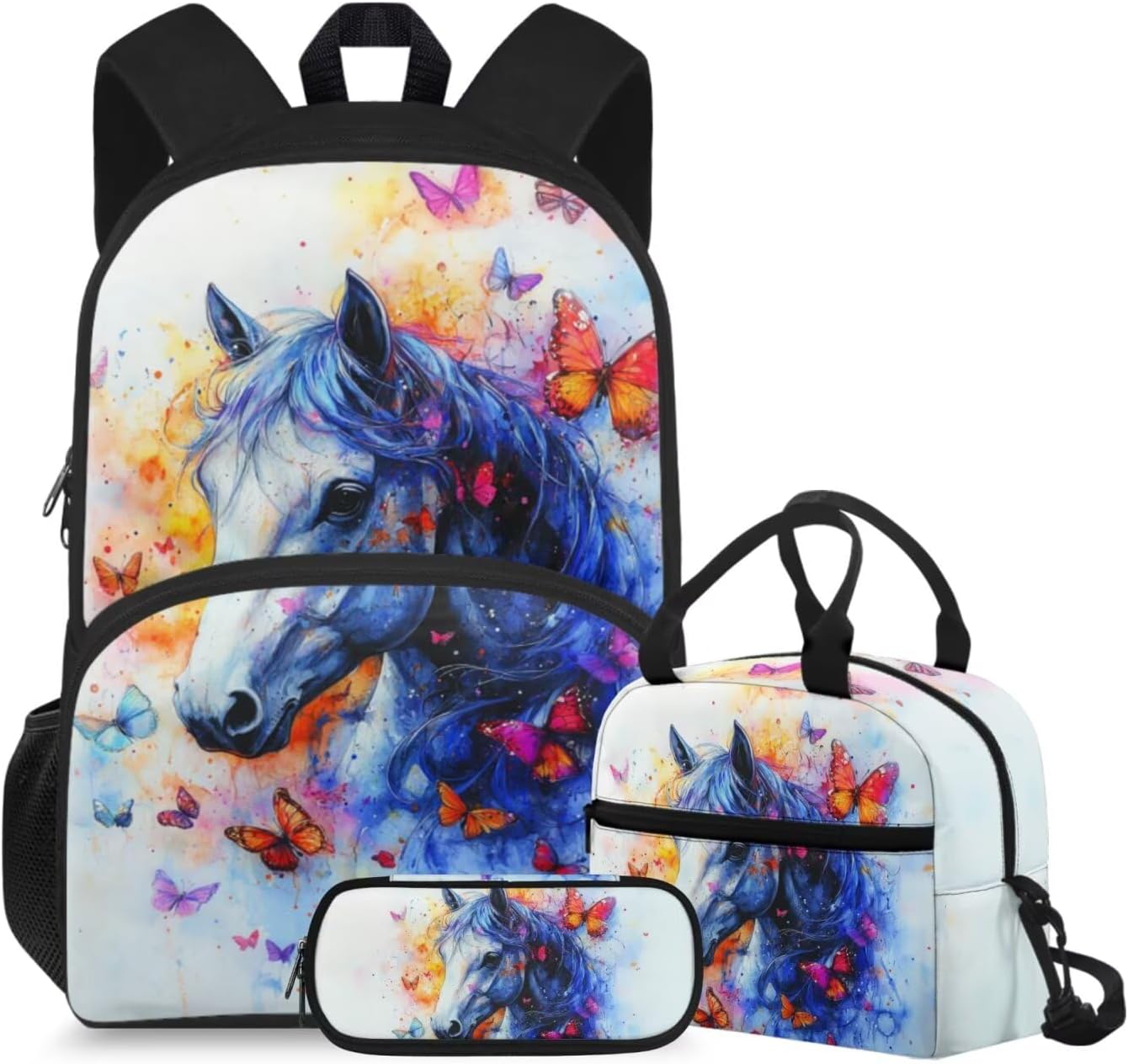 doginthehole Cute Puppy Backpack for Kids Kawaii Dachshund Bookbag for Girls with Lunch Box 3 Piece Lightweight Girls School Backpacks Ages 6-8 for Preschool Elementary School Kids Canvas Bags - Image 33