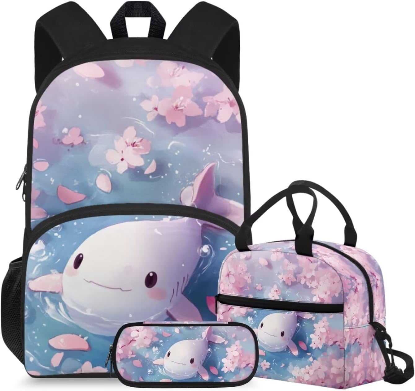 doginthehole Cute Puppy Backpack for Kids Kawaii Dachshund Bookbag for Girls with Lunch Box 3 Piece Lightweight Girls School Backpacks Ages 6-8 for Preschool Elementary School Kids Canvas Bags - Image 34