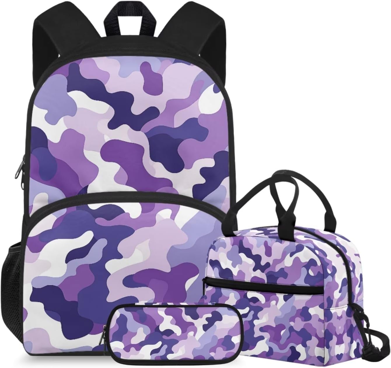 doginthehole Cute Puppy Backpack for Kids Kawaii Dachshund Bookbag for Girls with Lunch Box 3 Piece Lightweight Girls School Backpacks Ages 6-8 for Preschool Elementary School Kids Canvas Bags - Image 28