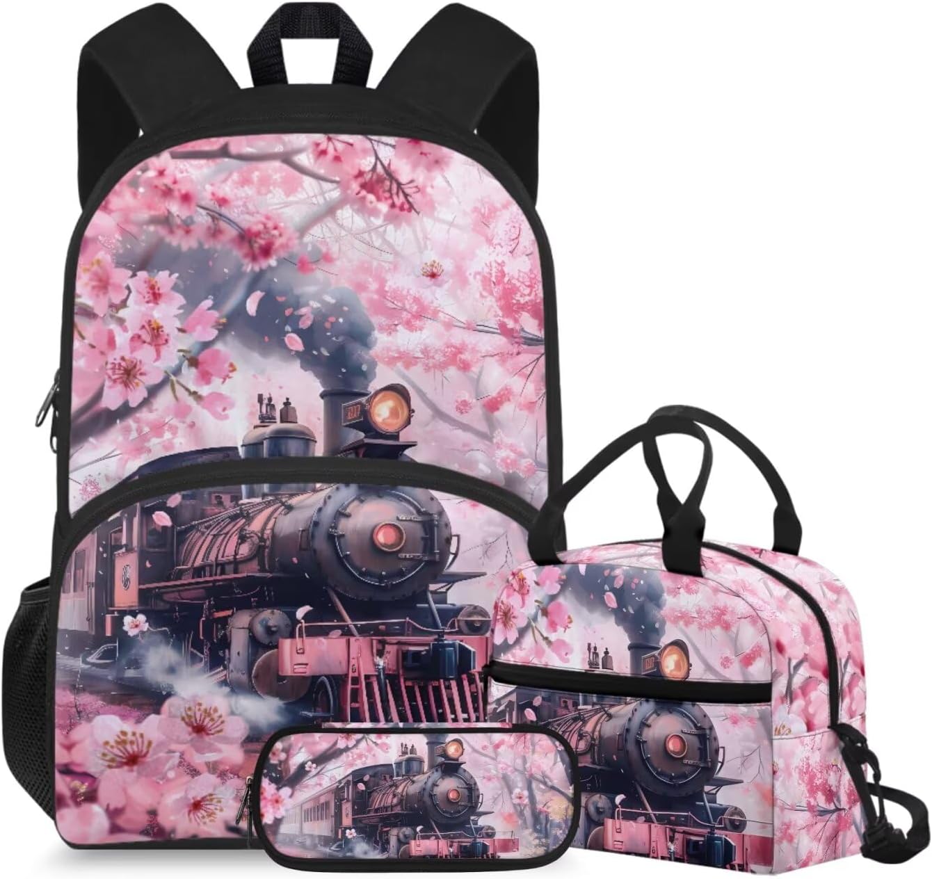 doginthehole Cute Puppy Backpack for Kids Kawaii Dachshund Bookbag for Girls with Lunch Box 3 Piece Lightweight Girls School Backpacks Ages 6-8 for Preschool Elementary School Kids Canvas Bags - Image 36