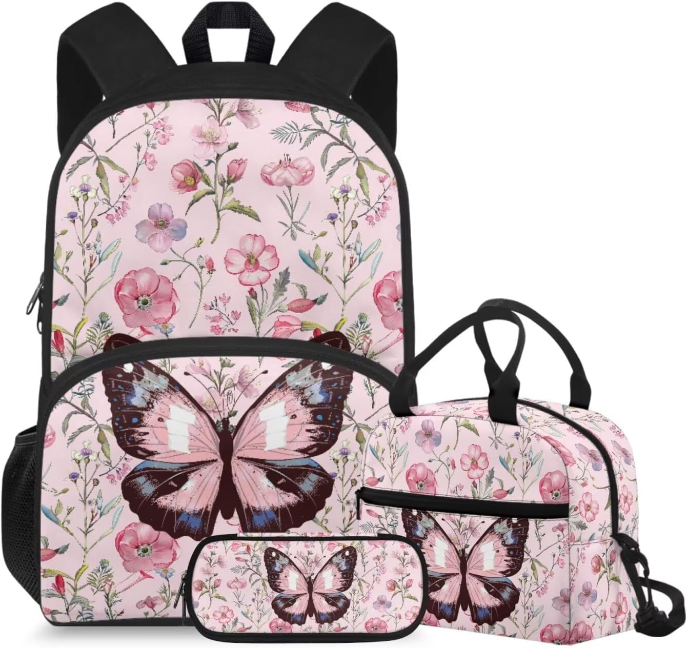 doginthehole Cute Puppy Backpack for Kids Kawaii Dachshund Bookbag for Girls with Lunch Box 3 Piece Lightweight Girls School Backpacks Ages 6-8 for Preschool Elementary School Kids Canvas Bags - Image 18