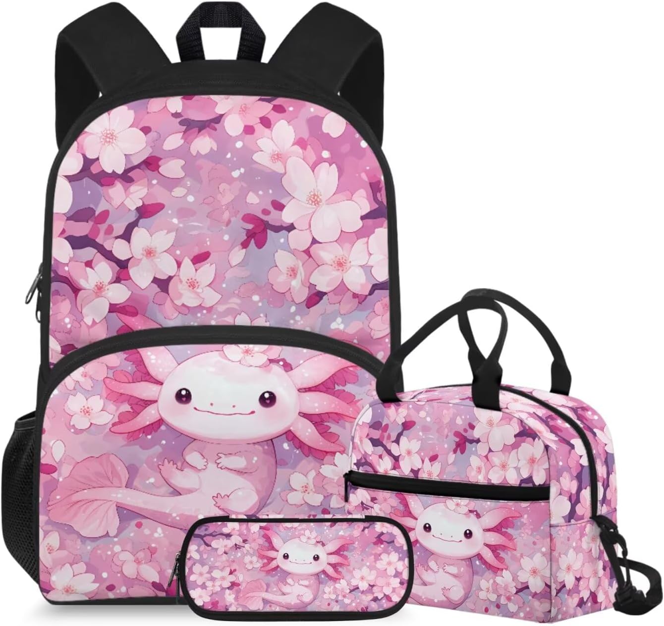 doginthehole Cute Puppy Backpack for Kids Kawaii Dachshund Bookbag for Girls with Lunch Box 3 Piece Lightweight Girls School Backpacks Ages 6-8 for Preschool Elementary School Kids Canvas Bags - Image 30