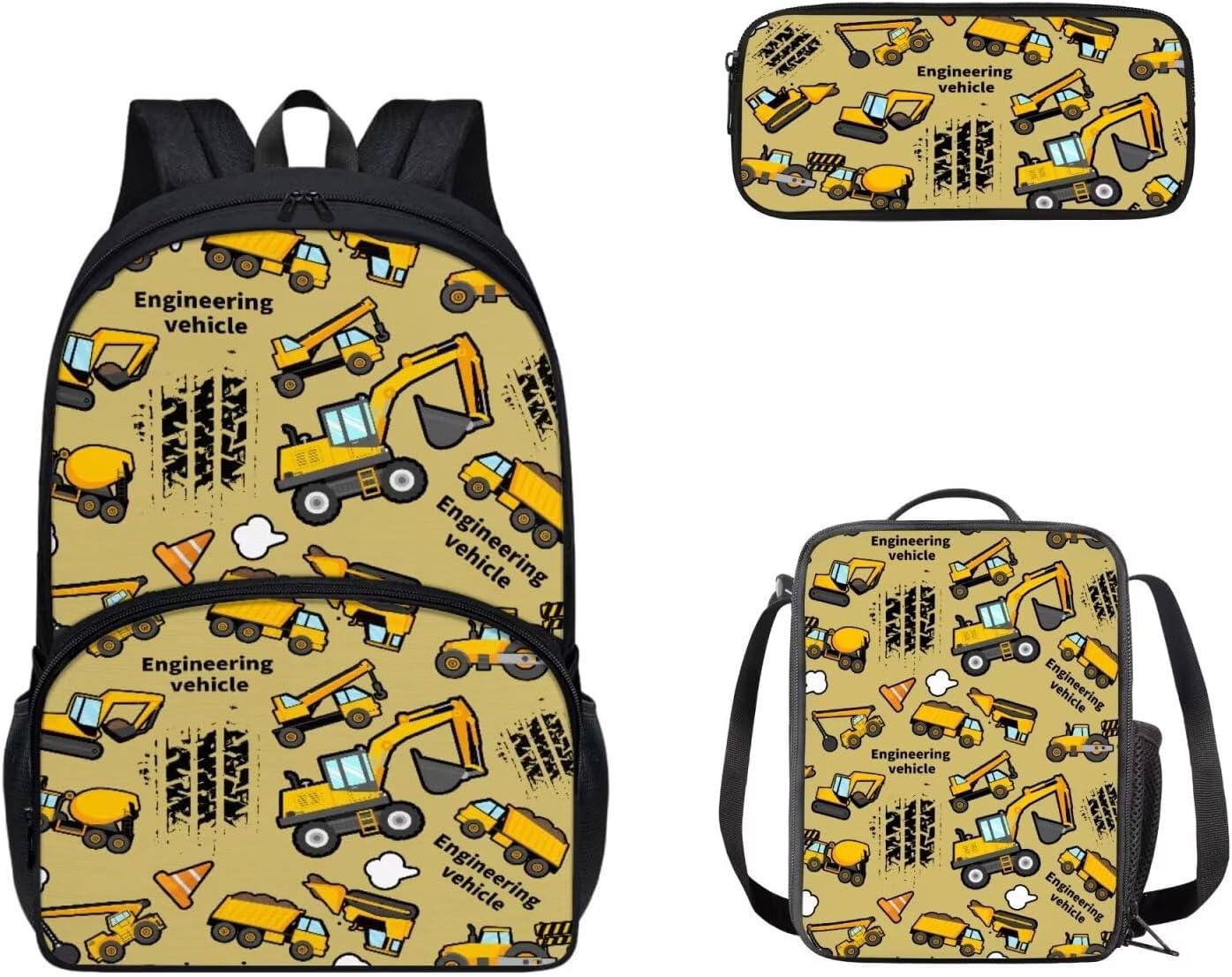 doginthehole Pink Cow Backpack for Girls Kids Cute School Bookbag with Lunch Box and Pencil Pouch Kawaii Schoolbag Students Satchel Daypack Rucksack for Preschool Kindergarten Middle High School - Image 11