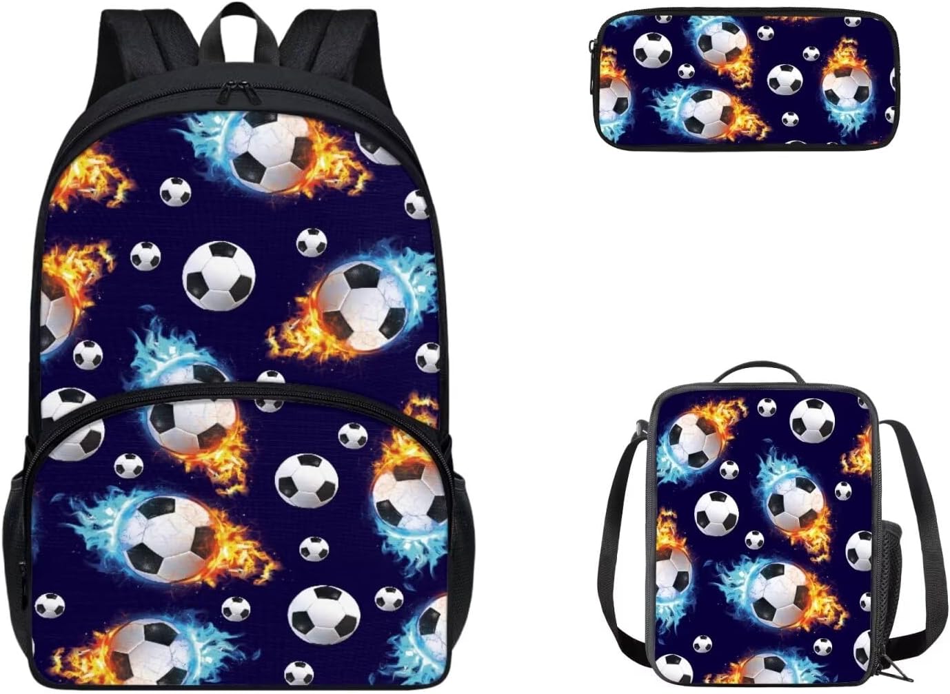 doginthehole Pink Cow Backpack for Girls Kids Cute School Bookbag with Lunch Box and Pencil Pouch Kawaii Schoolbag Students Satchel Daypack Rucksack for Preschool Kindergarten Middle High School - Image 9