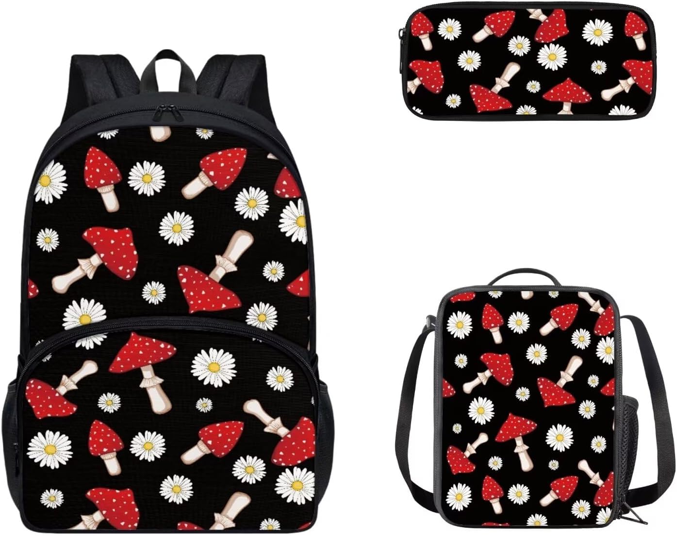 doginthehole Pink Cow Backpack for Girls Kids Cute School Bookbag with Lunch Box and Pencil Pouch Kawaii Schoolbag Students Satchel Daypack Rucksack for Preschool Kindergarten Middle High School - Image 20