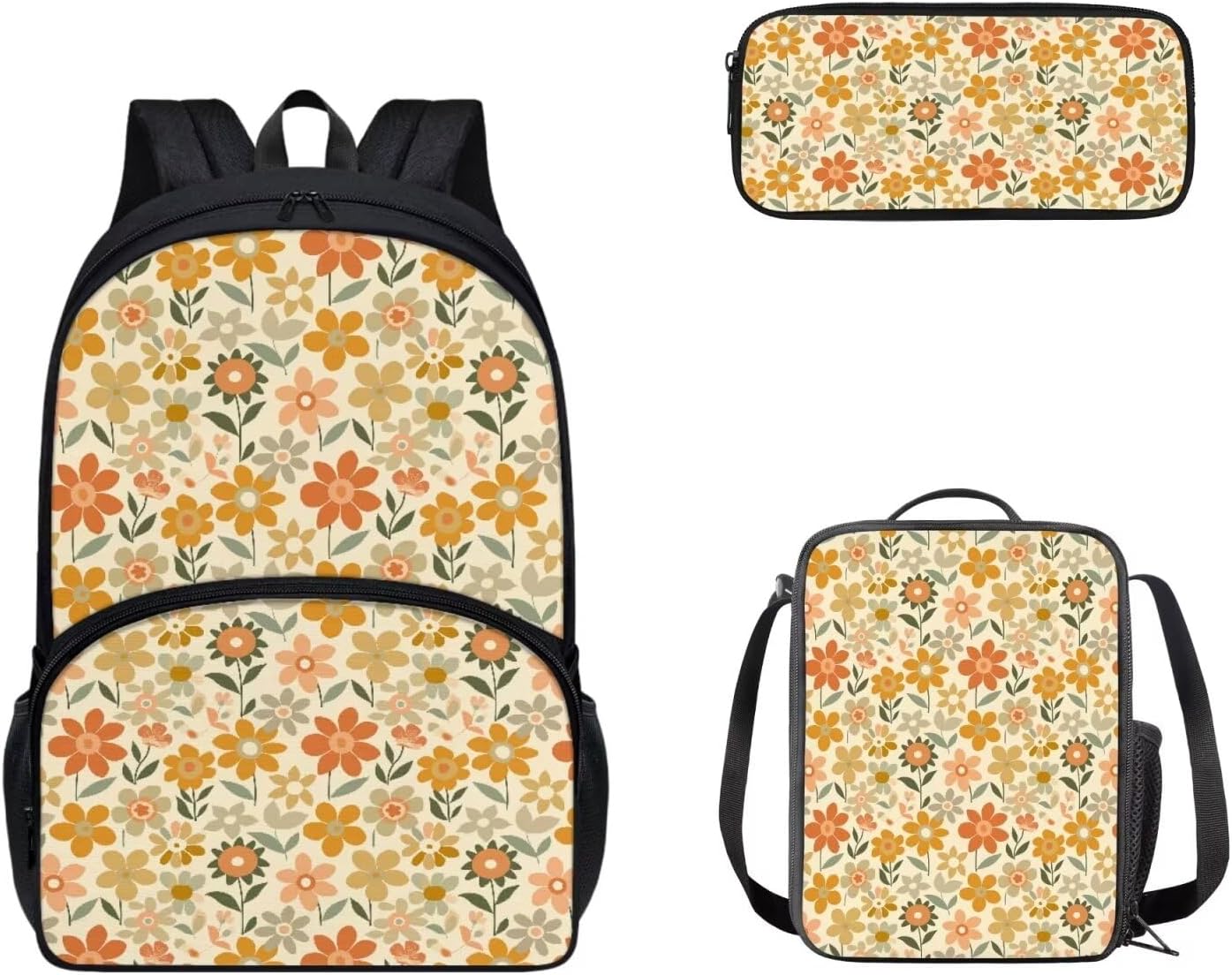 doginthehole Pink Cow Backpack for Girls Kids Cute School Bookbag with Lunch Box and Pencil Pouch Kawaii Schoolbag Students Satchel Daypack Rucksack for Preschool Kindergarten Middle High School - Image 22