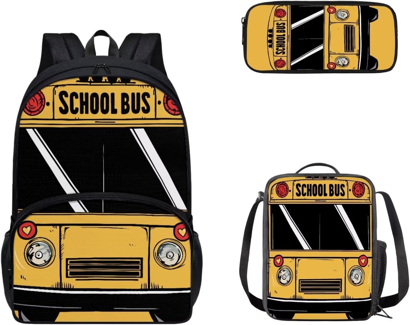 doginthehole Pink Cow Backpack for Girls Kids Cute School Bookbag with Lunch Box and Pencil Pouch Kawaii Schoolbag Students Satchel Daypack Rucksack for Preschool Kindergarten Middle High School - Image 16