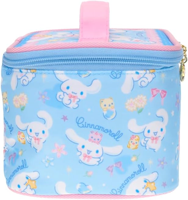 Ellon Kawaii Puppy Makeup Cosmetic Train Case Bag Travel Organizer Portable - Image 4