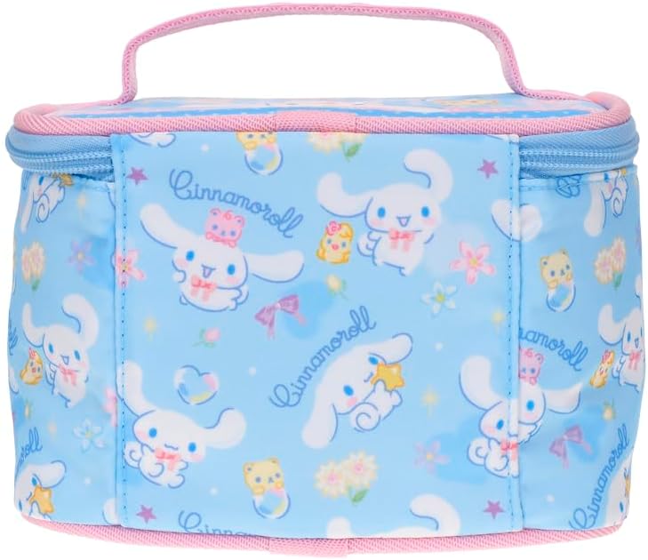 Ellon Kawaii Puppy Makeup Cosmetic Train Case Bag Travel Organizer Portable - Image 3