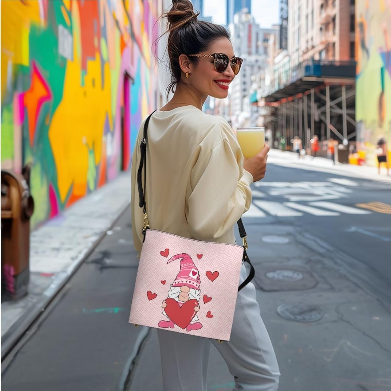 FOR U DESIGNS Trending Purses and Handbags for Women Leather Crossbody Shoulder Tote Bag for Work Gym Travel Satchel Bags - Image 2