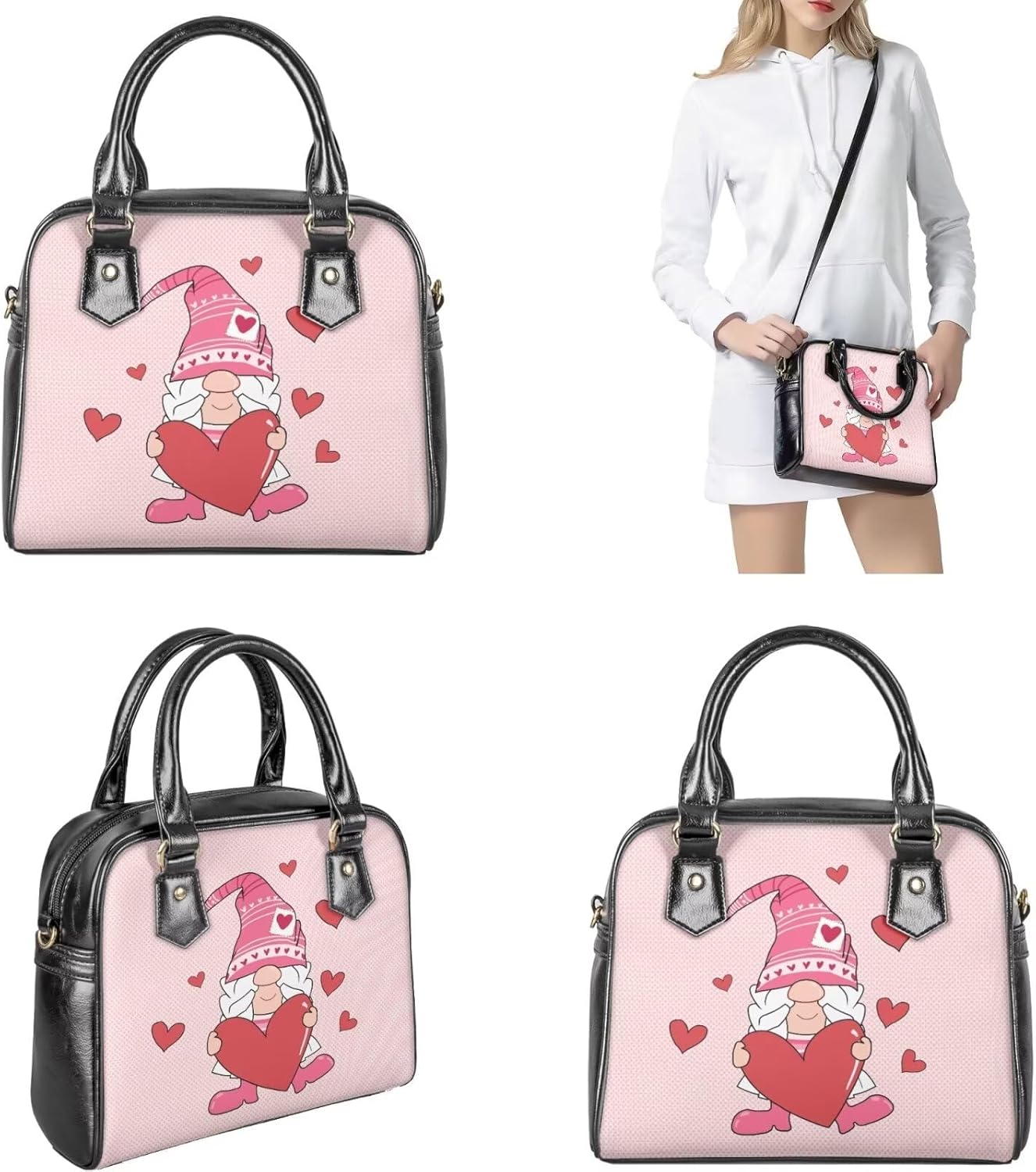 FOR U DESIGNS Trending Purses and Handbags for Women Leather Crossbody Shoulder Tote Bag for Work Gym Travel Satchel Bags - Image 6