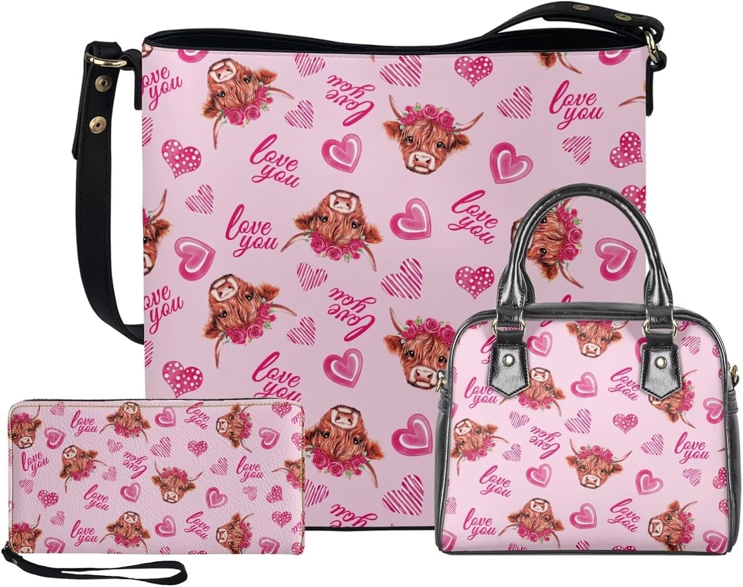 FOR U DESIGNS Trending Purses and Handbags for Women Leather Crossbody Shoulder Tote Bag for Work Gym Travel Satchel Bags - Image 29