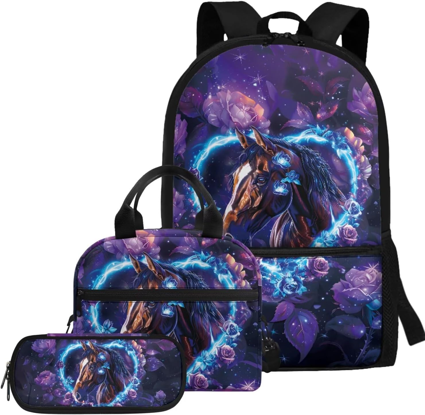 Gomyblomy Cute Dachshund School Backpack for Girls 8-10 Kawaii Paw Print Kids Bookbag with Lunch Bag Pencil Case 3 in1 Set Back to School Supplies for Kids Teens School Bags 17 Inch - Image 20