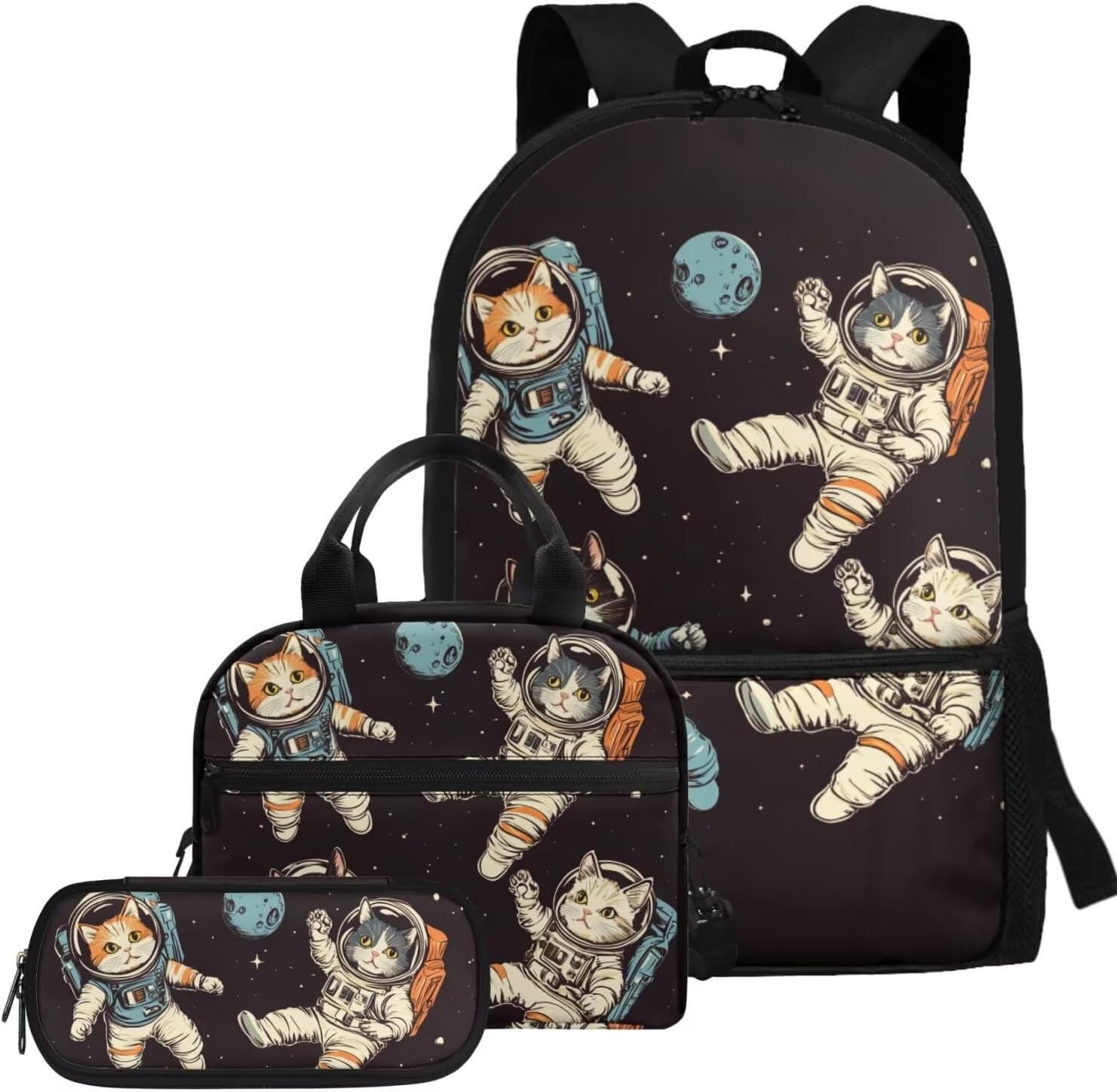 Gomyblomy Cute Dachshund School Backpack for Girls 8-10 Kawaii Paw Print Kids Bookbag with Lunch Bag Pencil Case 3 in1 Set Back to School Supplies for Kids Teens School Bags 17 Inch - Image 27