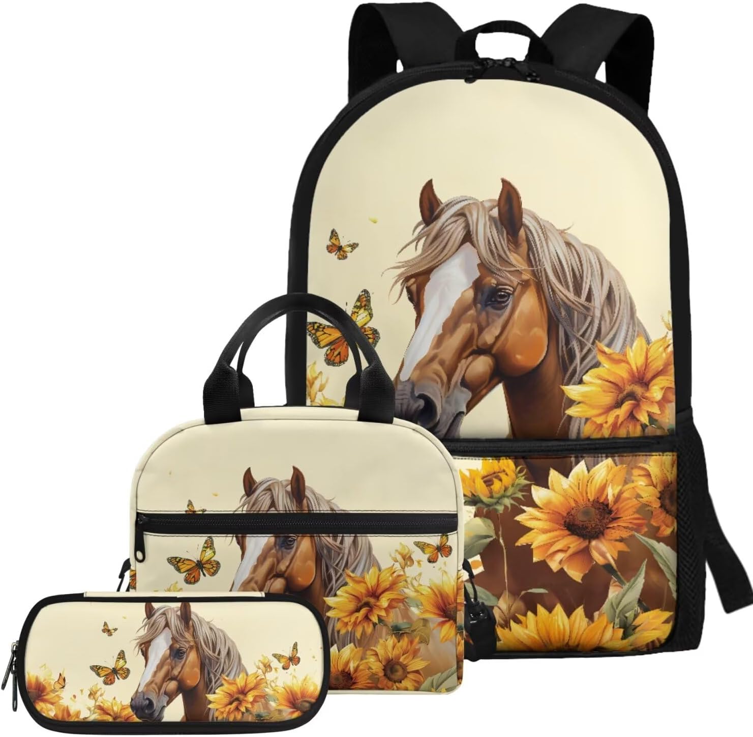 Gomyblomy Cute Dachshund School Backpack for Girls 8-10 Kawaii Paw Print Kids Bookbag with Lunch Bag Pencil Case 3 in1 Set Back to School Supplies for Kids Teens School Bags 17 Inch - Image 26