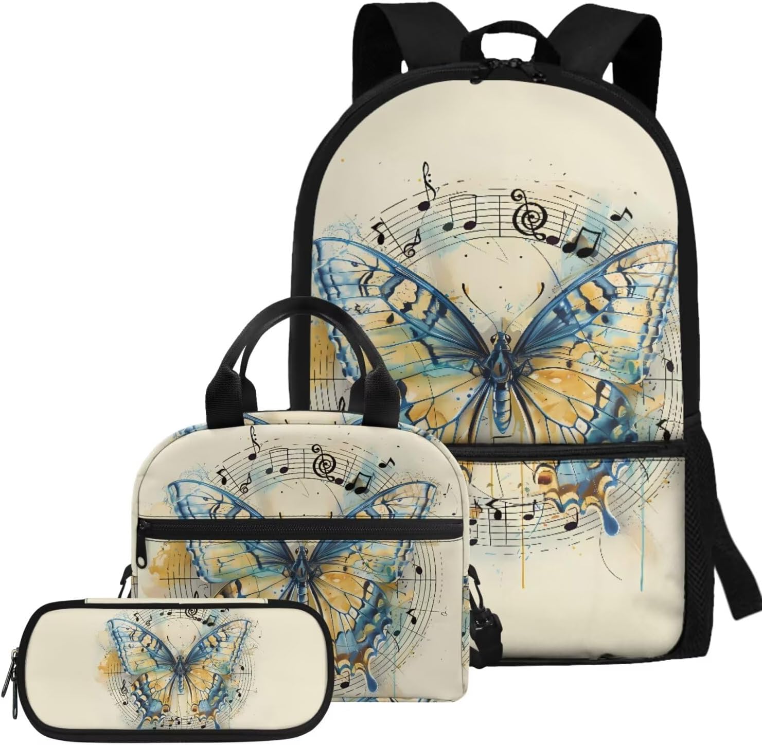 Gomyblomy Cute Dachshund School Backpack for Girls 8-10 Kawaii Paw Print Kids Bookbag with Lunch Bag Pencil Case 3 in1 Set Back to School Supplies for Kids Teens School Bags 17 Inch - Image 17