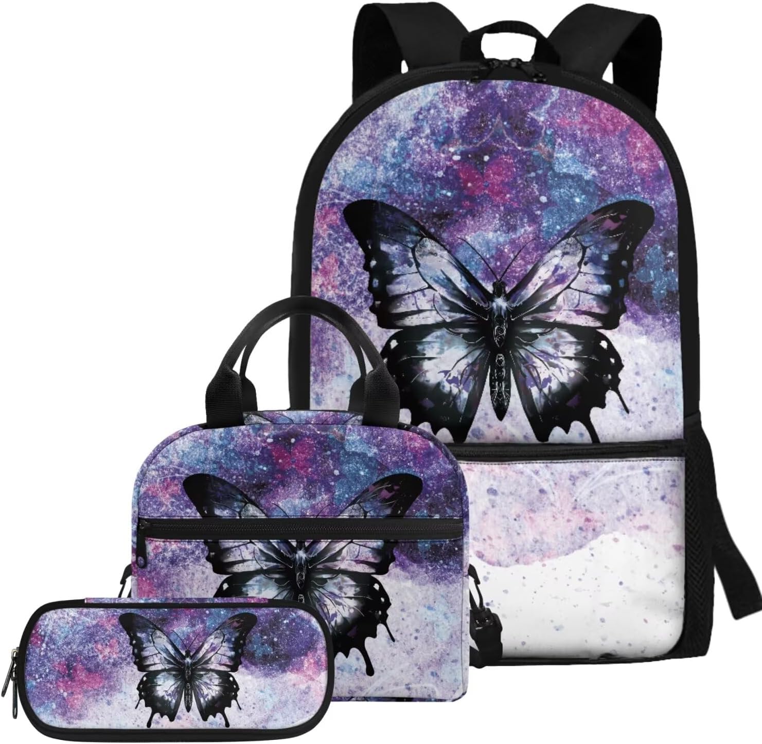 Gomyblomy Cute Dachshund School Backpack for Girls 8-10 Kawaii Paw Print Kids Bookbag with Lunch Bag Pencil Case 3 in1 Set Back to School Supplies for Kids Teens School Bags 17 Inch - Image 24