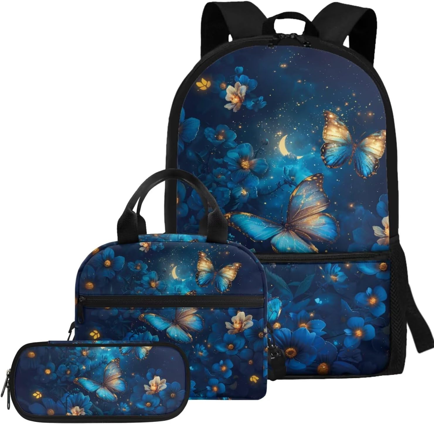 Gomyblomy Cute Dachshund School Backpack for Girls 8-10 Kawaii Paw Print Kids Bookbag with Lunch Bag Pencil Case 3 in1 Set Back to School Supplies for Kids Teens School Bags 17 Inch - Image 25