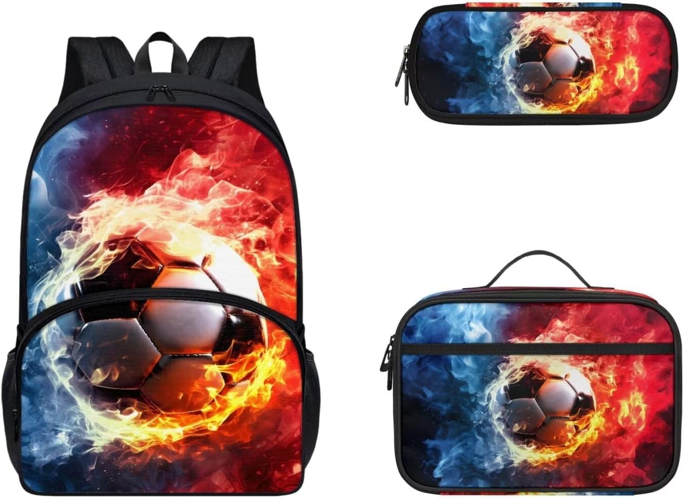 Gomyblomy Kawaii Axolotl School Backpack for Girls Pink Floral Backpack with Lunch Bag Set Cute Pencil Case for Teen Girls Preschool Kindergarten Elementary School Bags 3 IN 1 Set - Image 17