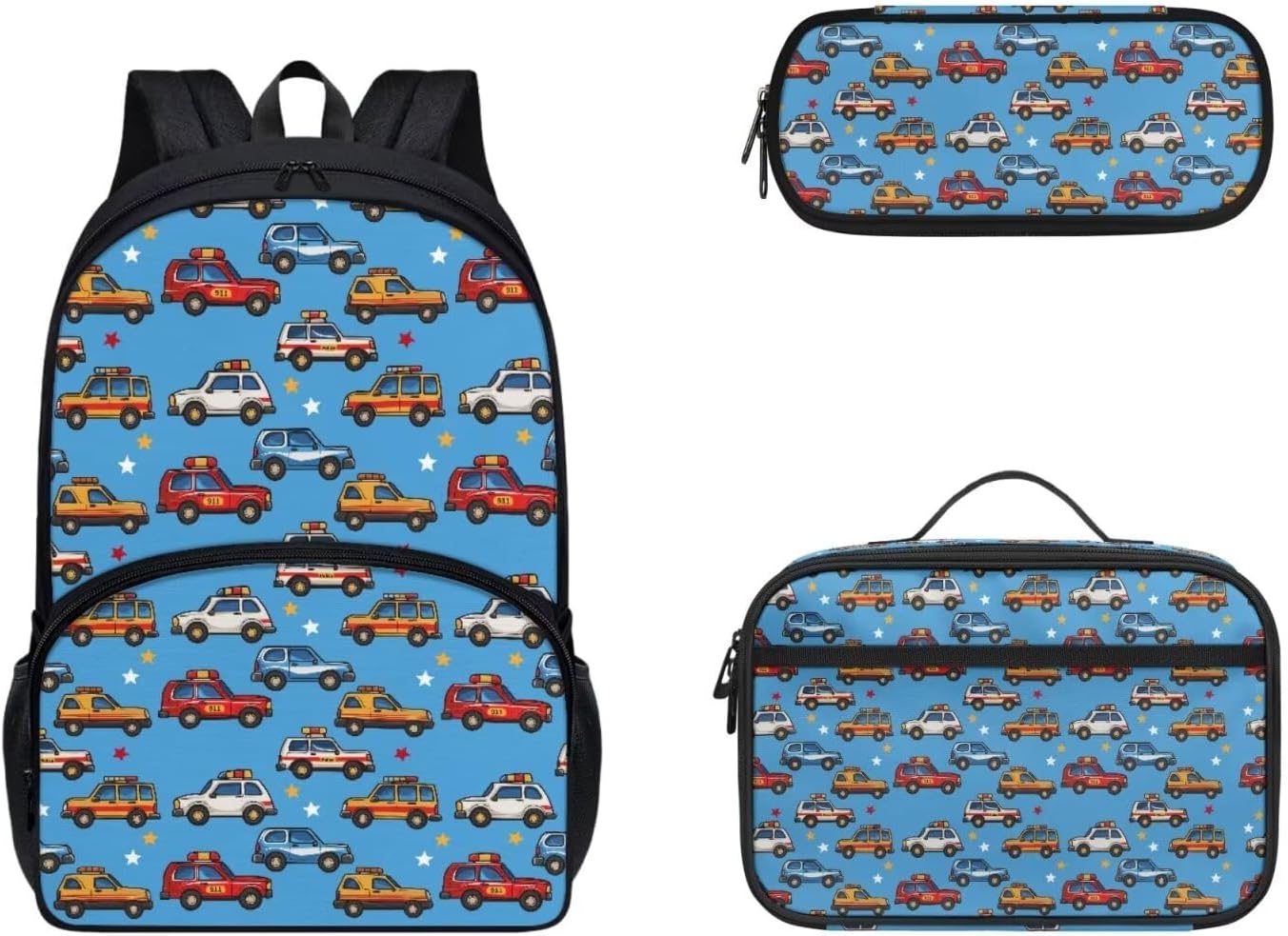 Gomyblomy Kawaii Axolotl School Backpack for Girls Pink Floral Backpack with Lunch Bag Set Cute Pencil Case for Teen Girls Preschool Kindergarten Elementary School Bags 3 IN 1 Set - Image 22