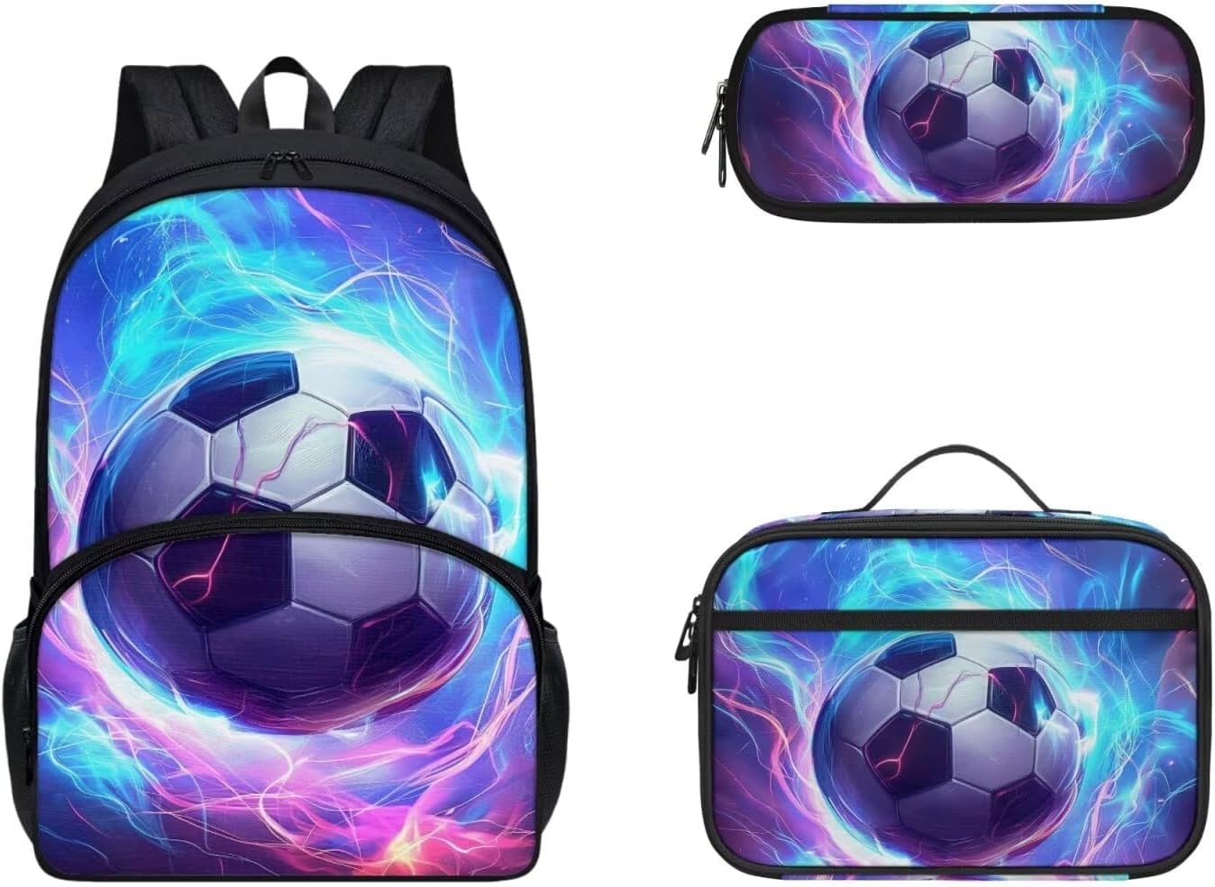 Gomyblomy Kawaii Axolotl School Backpack for Girls Pink Floral Backpack with Lunch Bag Set Cute Pencil Case for Teen Girls Preschool Kindergarten Elementary School Bags 3 IN 1 Set - Image 28