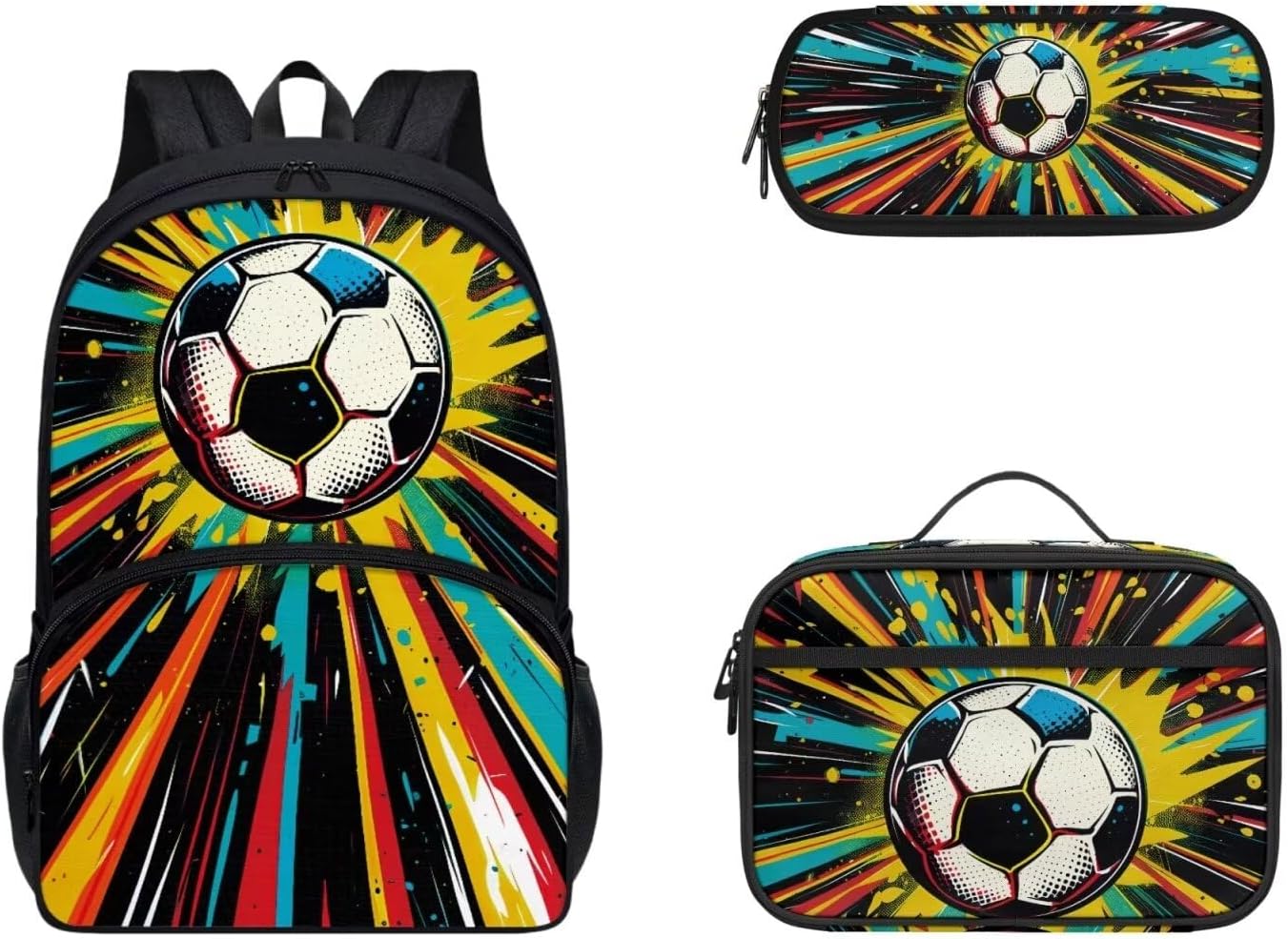 Gomyblomy Kawaii Axolotl School Backpack for Girls Pink Floral Backpack with Lunch Bag Set Cute Pencil Case for Teen Girls Preschool Kindergarten Elementary School Bags 3 IN 1 Set - Image 13