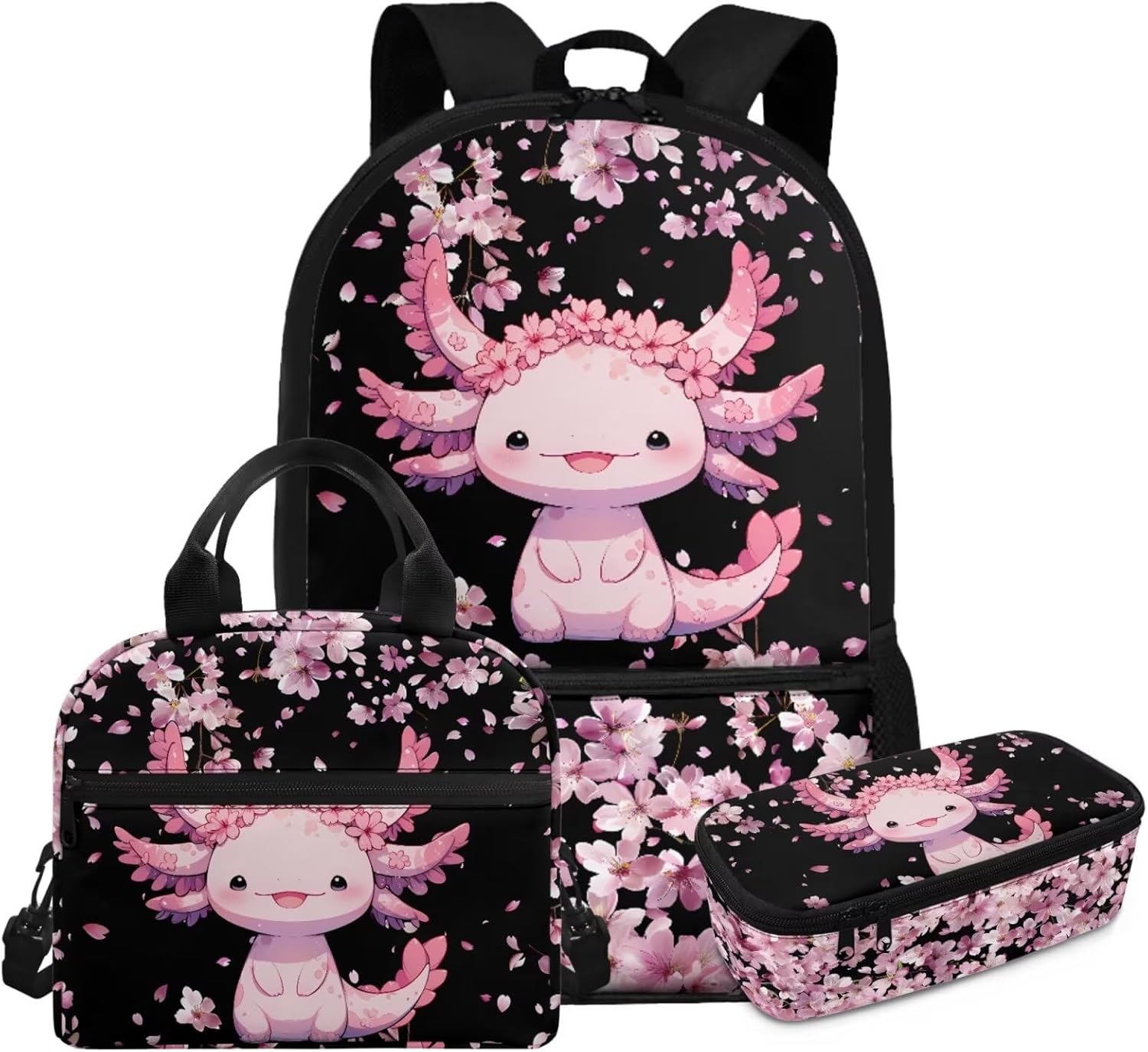 Gomyblomy Lamb Highland Cow Backpack for Girls 6-8 Kawaii Kids Bookbag with Lunch Box for Elementary Kindergarten Cute Backpack for School Girls Lightweight 3 Piece Kids School Bag - Image 22
