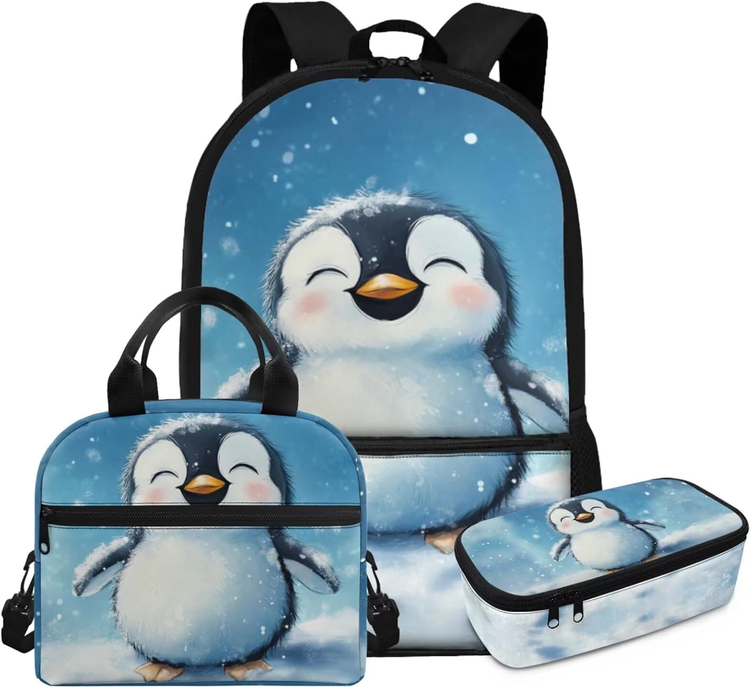 Gomyblomy Lamb Highland Cow Backpack for Girls 6-8 Kawaii Kids Bookbag with Lunch Box for Elementary Kindergarten Cute Backpack for School Girls Lightweight 3 Piece Kids School Bag - Image 24