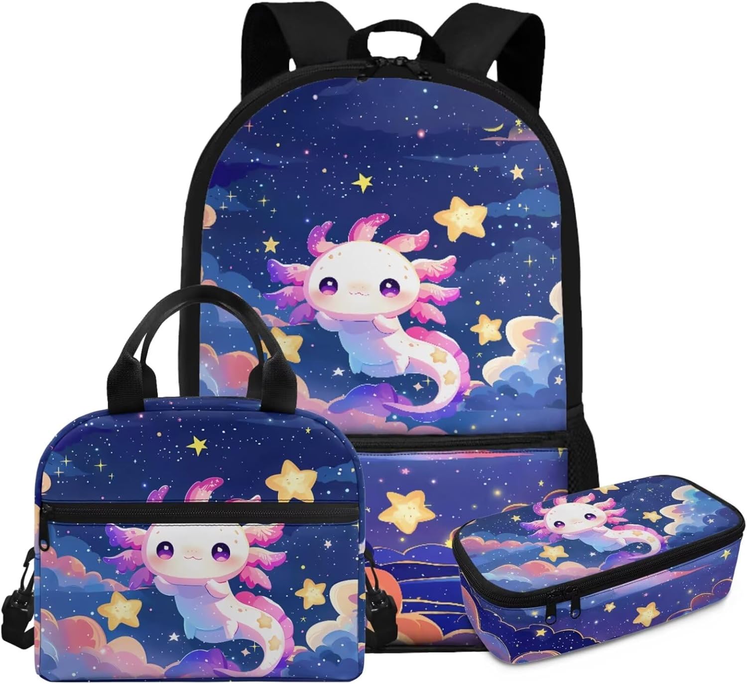 Gomyblomy Lamb Highland Cow Backpack for Girls 6-8 Kawaii Kids Bookbag with Lunch Box for Elementary Kindergarten Cute Backpack for School Girls Lightweight 3 Piece Kids School Bag - Image 37