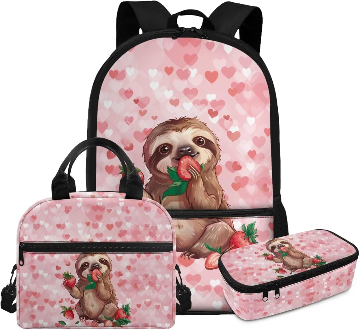 Gomyblomy Lamb Highland Cow Backpack for Girls 6-8 Kawaii Kids Bookbag with Lunch Box for Elementary Kindergarten Cute Backpack for School Girls Lightweight 3 Piece Kids School Bag - Image 18