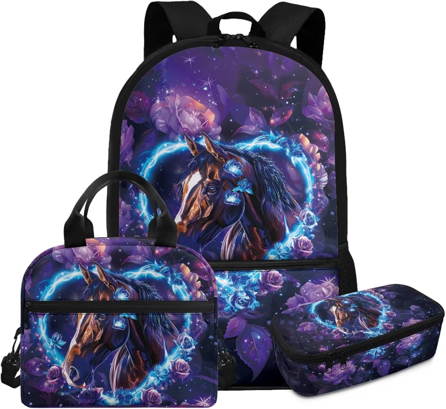 Gomyblomy Lamb Highland Cow Backpack for Girls 6-8 Kawaii Kids Bookbag with Lunch Box for Elementary Kindergarten Cute Backpack for School Girls Lightweight 3 Piece Kids School Bag - Image 19