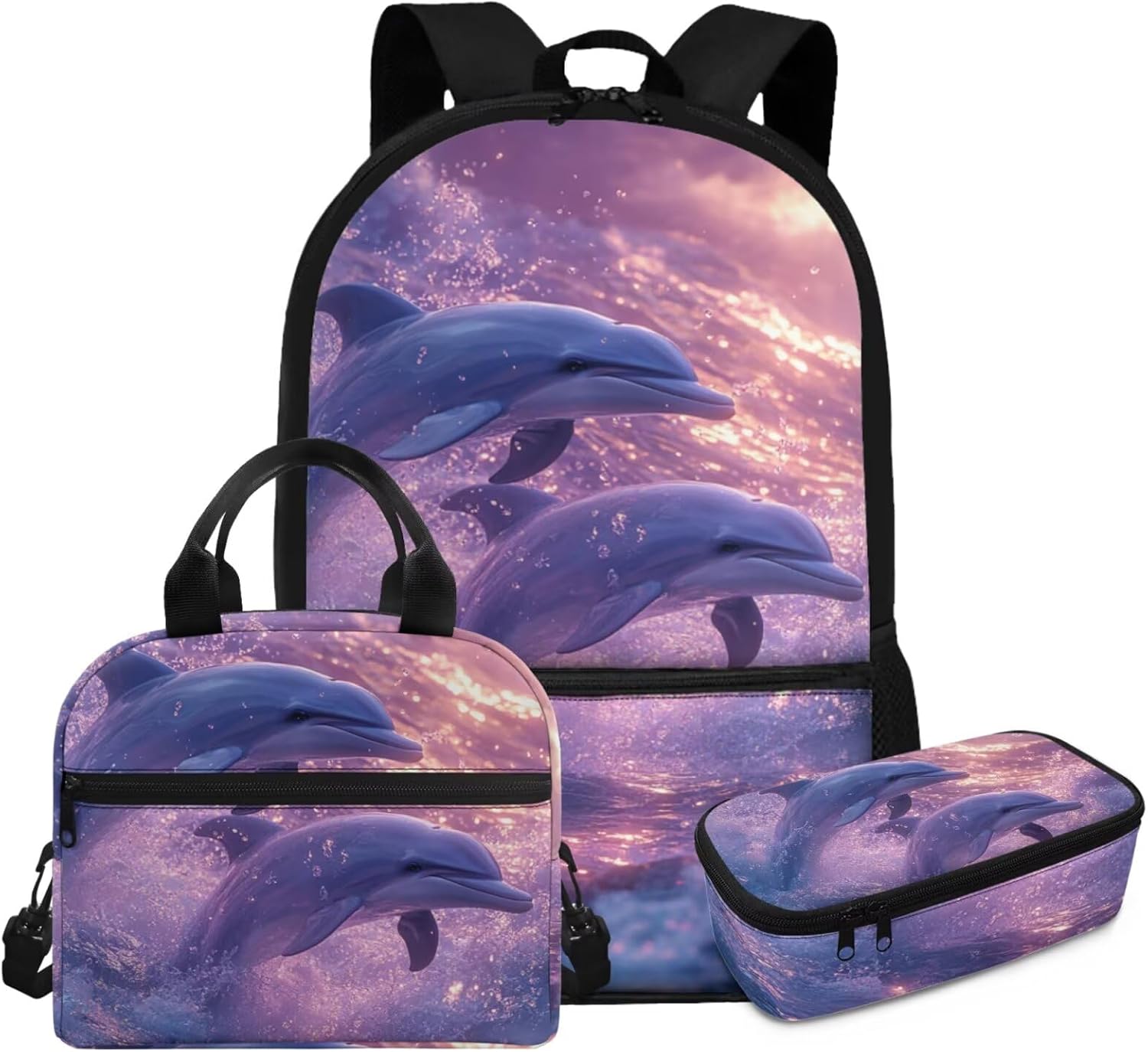 Gomyblomy Lamb Highland Cow Backpack for Girls 6-8 Kawaii Kids Bookbag with Lunch Box for Elementary Kindergarten Cute Backpack for School Girls Lightweight 3 Piece Kids School Bag - Image 35