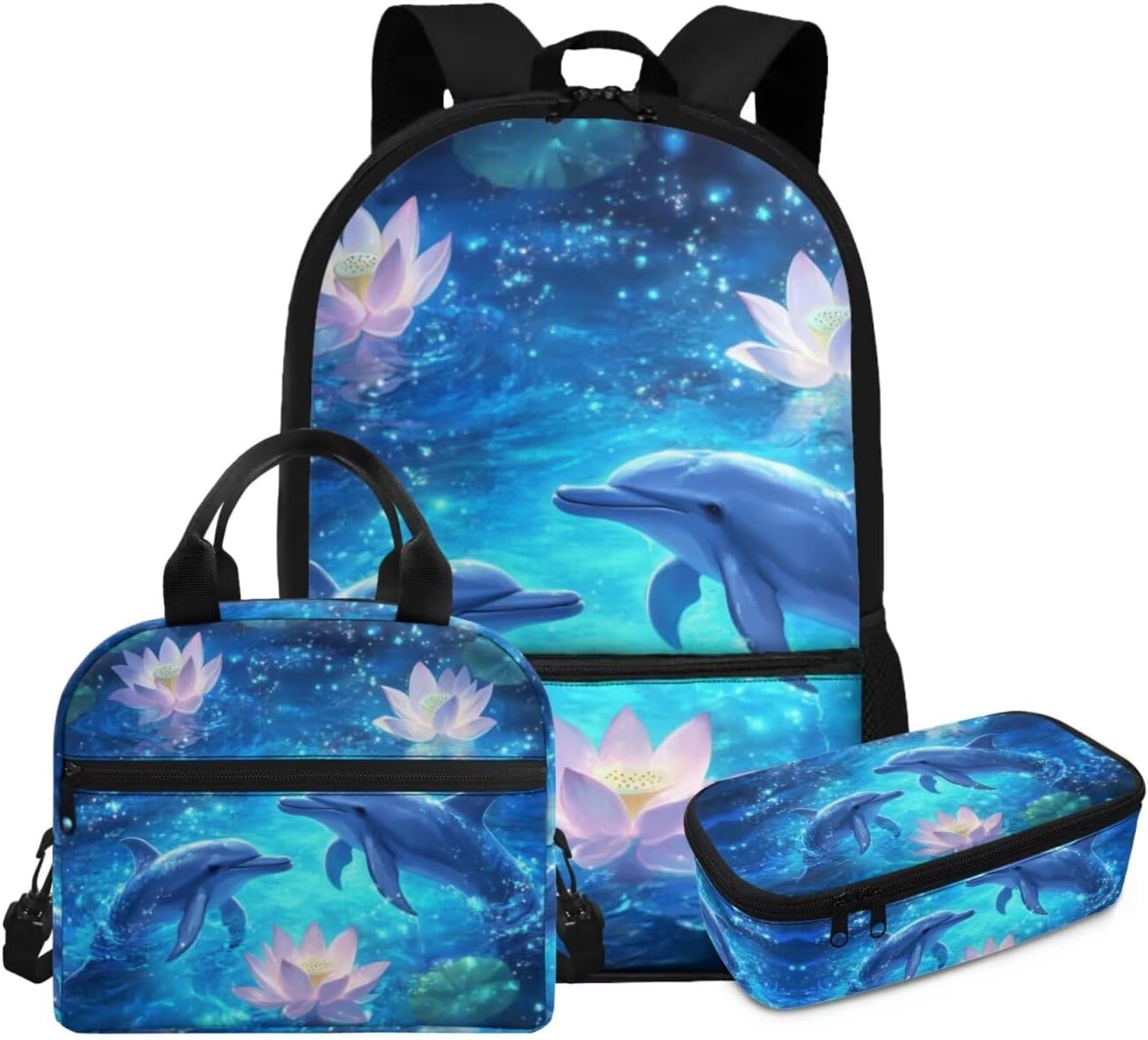 Gomyblomy Lamb Highland Cow Backpack for Girls 6-8 Kawaii Kids Bookbag with Lunch Box for Elementary Kindergarten Cute Backpack for School Girls Lightweight 3 Piece Kids School Bag - Image 28