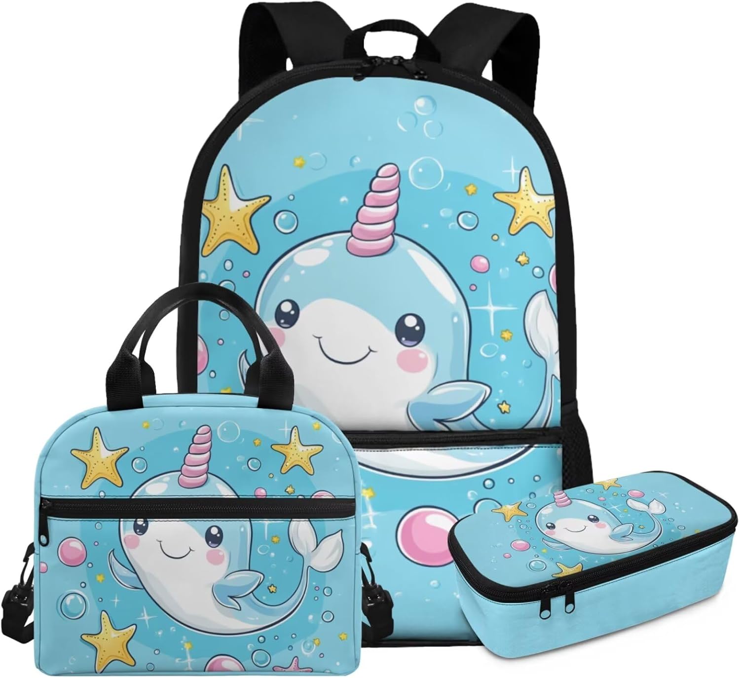 Gomyblomy Lamb Highland Cow Backpack for Girls 6-8 Kawaii Kids Bookbag with Lunch Box for Elementary Kindergarten Cute Backpack for School Girls Lightweight 3 Piece Kids School Bag - Image 31