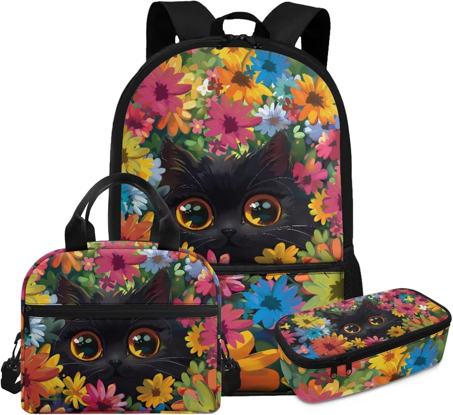 Gomyblomy Lamb Highland Cow Backpack for Girls 6-8 Kawaii Kids Bookbag with Lunch Box for Elementary Kindergarten Cute Backpack for School Girls Lightweight 3 Piece Kids School Bag - Image 25