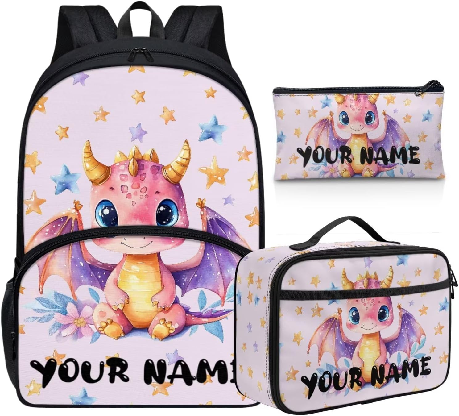 Howilath Mushroom Frog Backpack for Boys Kids Backpack with Lunch Box Aesthetic Pencil Case 3PCS Set 4th 5th 6th Grade Cute Bookbag 17 inch Kawaii School Bag with Name Customized - Image 44