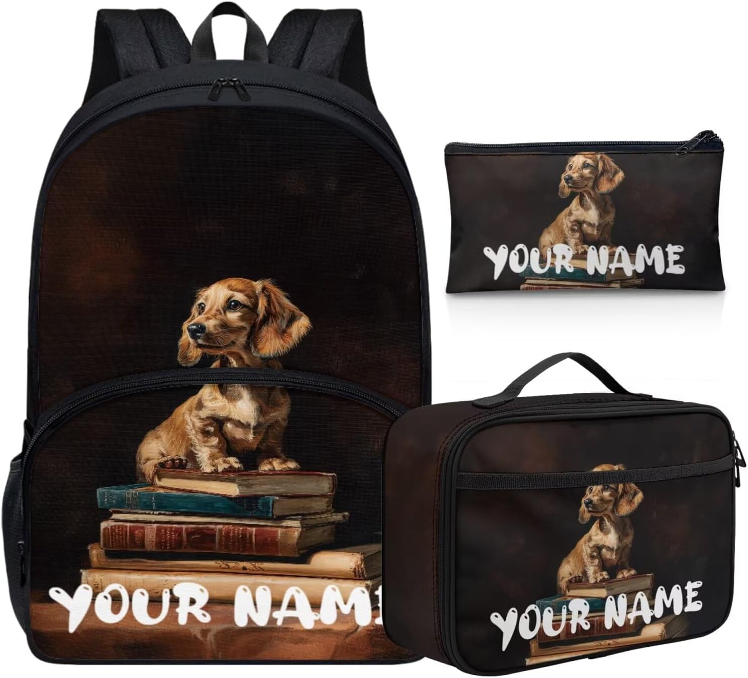 Howilath Mushroom Frog Backpack for Boys Kids Backpack with Lunch Box Aesthetic Pencil Case 3PCS Set 4th 5th 6th Grade Cute Bookbag 17 inch Kawaii School Bag with Name Customized - Image 31