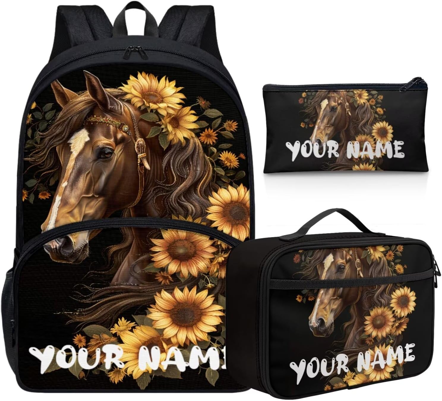 Howilath Mushroom Frog Backpack for Boys Kids Backpack with Lunch Box Aesthetic Pencil Case 3PCS Set 4th 5th 6th Grade Cute Bookbag 17 inch Kawaii School Bag with Name Customized - Image 25