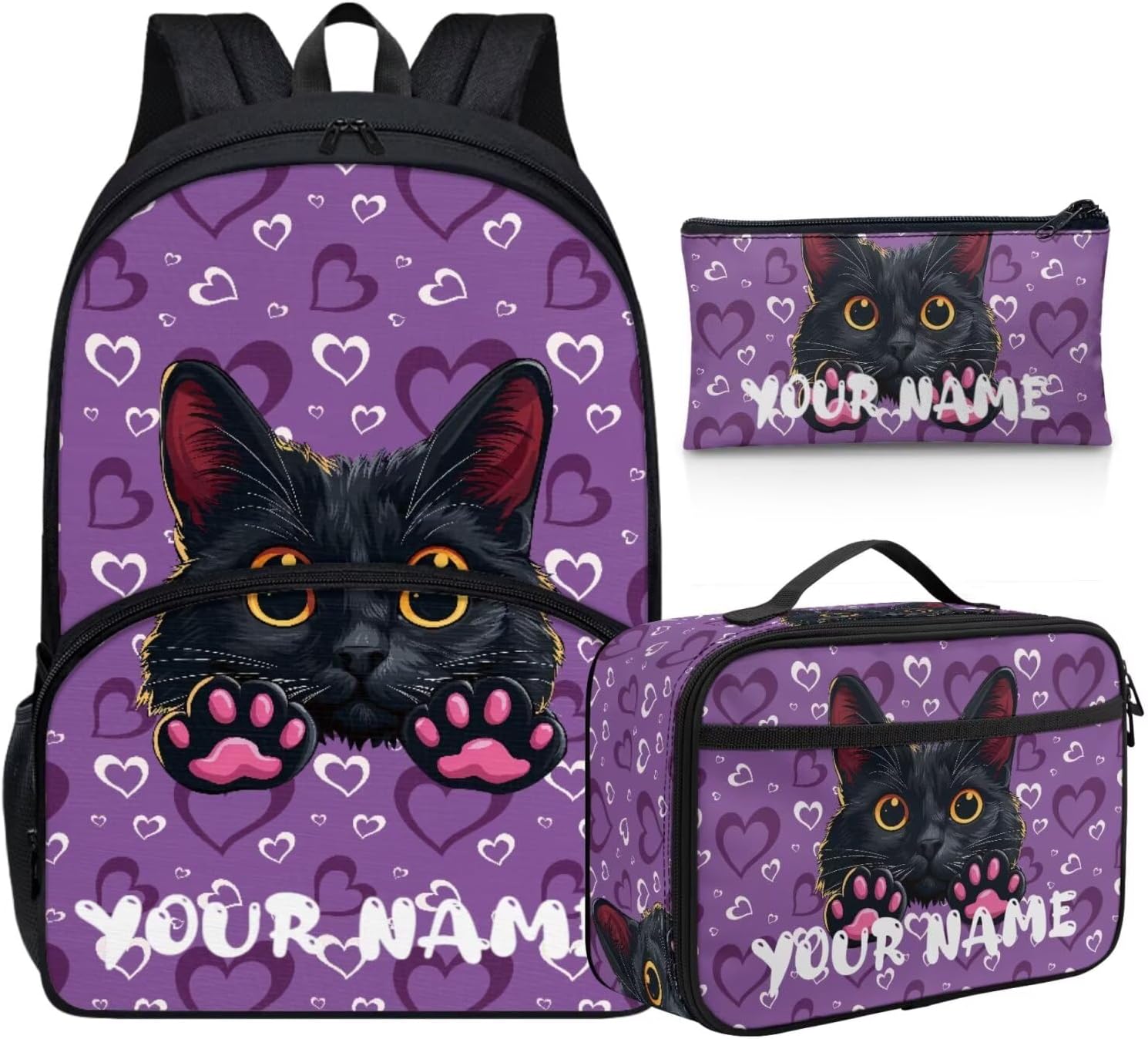 Howilath Mushroom Frog Backpack for Boys Kids Backpack with Lunch Box Aesthetic Pencil Case 3PCS Set 4th 5th 6th Grade Cute Bookbag 17 inch Kawaii School Bag with Name Customized - Image 39