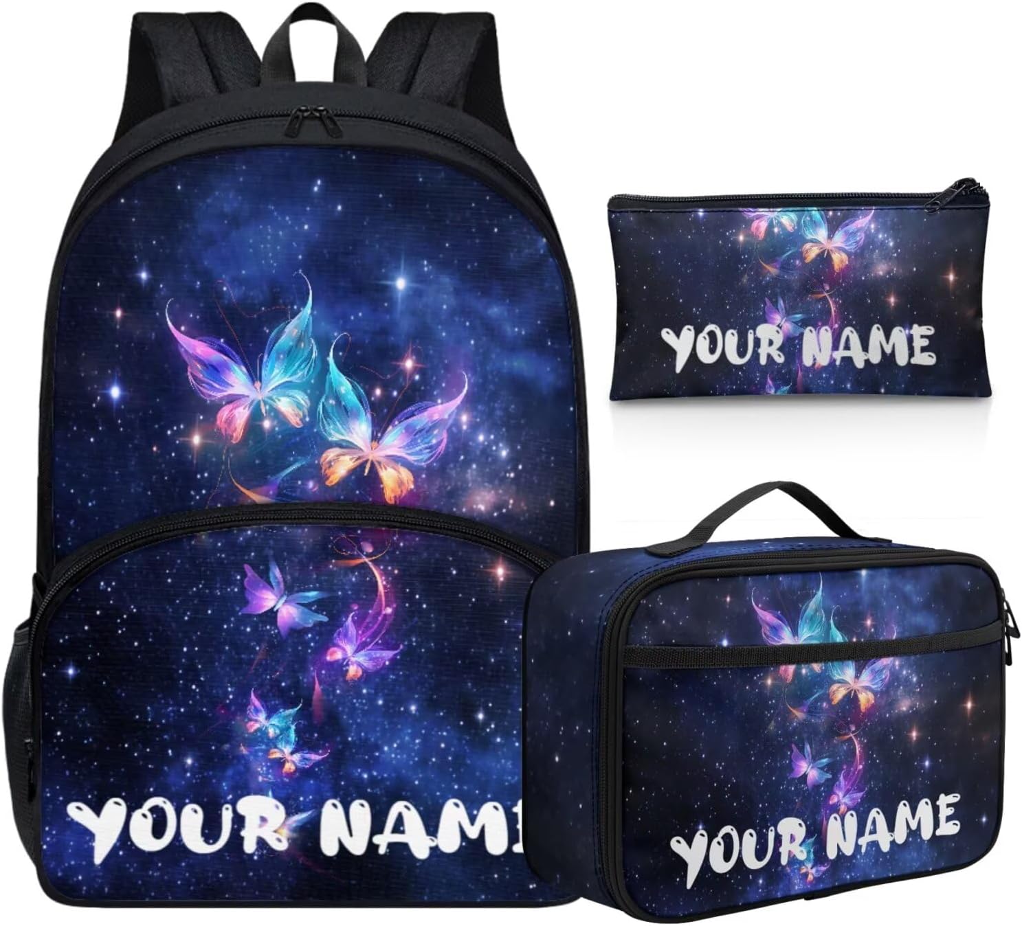 Howilath Mushroom Frog Backpack for Boys Kids Backpack with Lunch Box Aesthetic Pencil Case 3PCS Set 4th 5th 6th Grade Cute Bookbag 17 inch Kawaii School Bag with Name Customized - Image 10