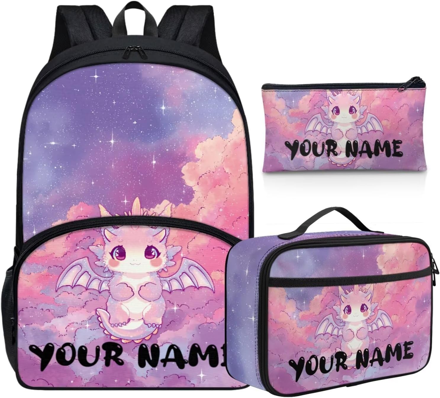 Howilath Mushroom Frog Backpack for Boys Kids Backpack with Lunch Box Aesthetic Pencil Case 3PCS Set 4th 5th 6th Grade Cute Bookbag 17 inch Kawaii School Bag with Name Customized - Image 29
